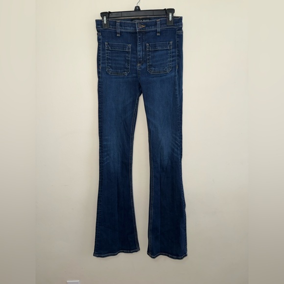 Veronica Beard Florence Flare Jeans in Dark Vintage Wash size 25 $330 - Picture 1 of 9